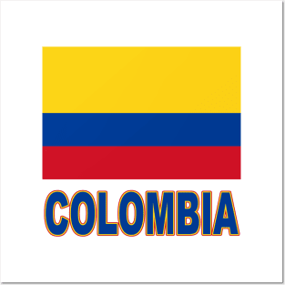 The Pride of Colombia - Colombian Flag Design Posters and Art